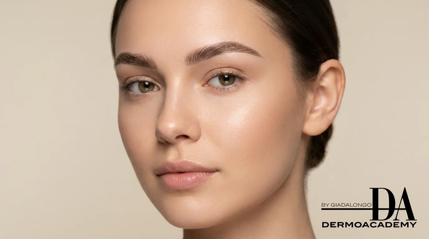 Corso microblading online - sopracciglia effetto pelo realistico - DermoAcademy