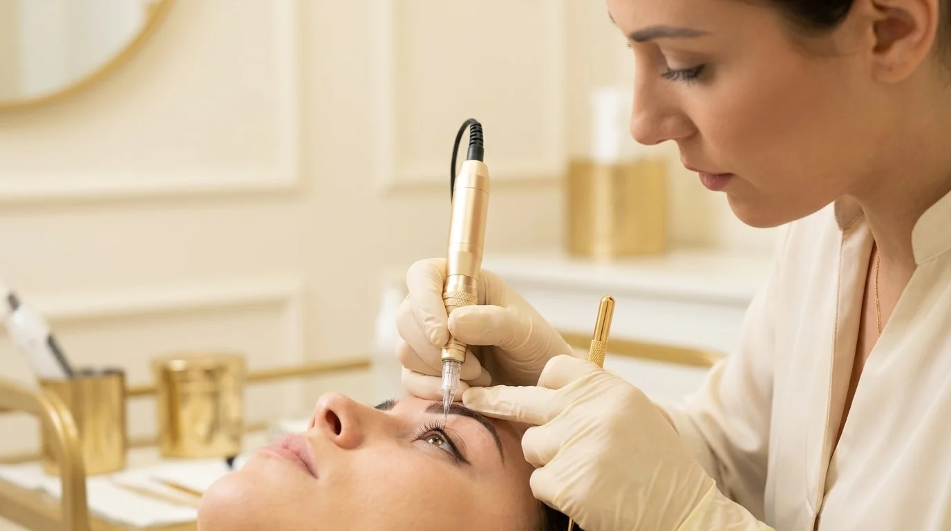 Trattamento trucco permanente eyeliner infracigliare - Focus PMU Occhi Dermo Academy